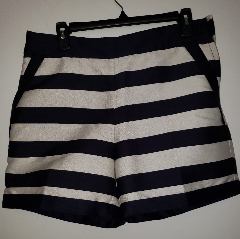Navy dress shorts